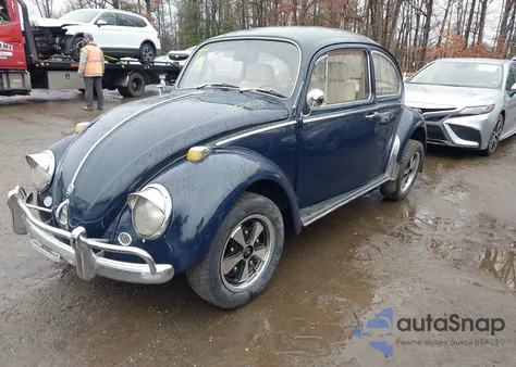 1966 Volkswagen Beetle from USA, damaged, VIN 116461898